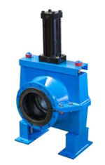 Válvula pinch con actuador hidraulico valvula pinch con actuador hidraulico